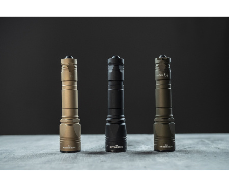 Фонарь ArmyTek Dobermann Pro (Olive / Теплый; 1400Lm; акк18650-3500mAh)
